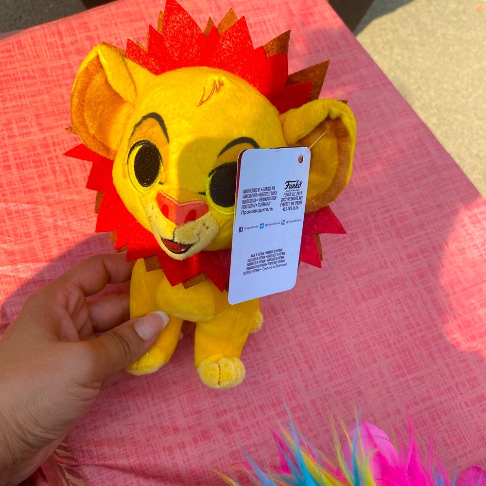 The lion king plush toy authentic edition